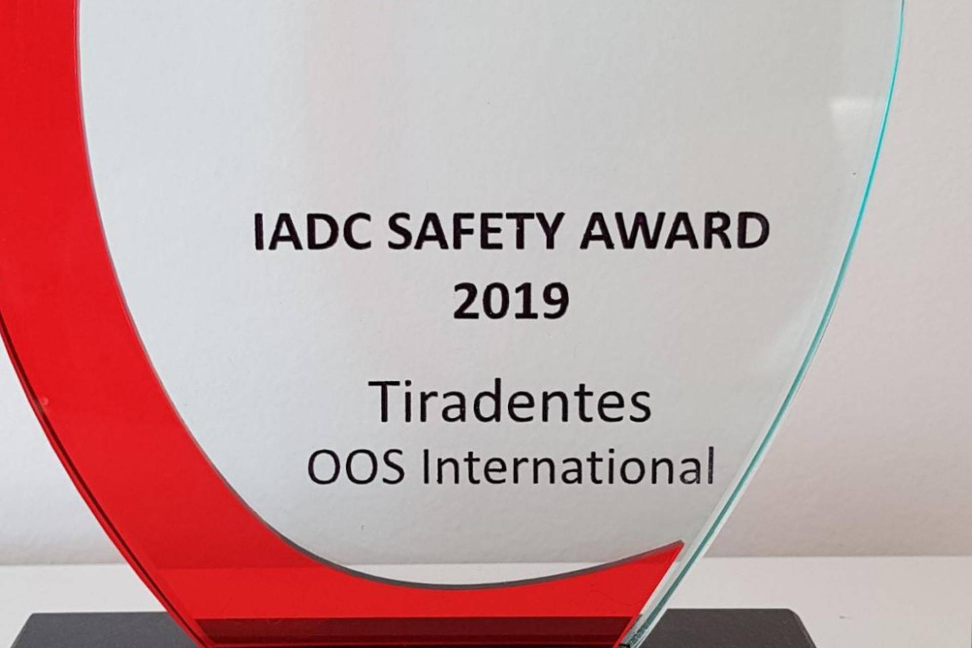 OOS Tiradentes Safety Award 2019