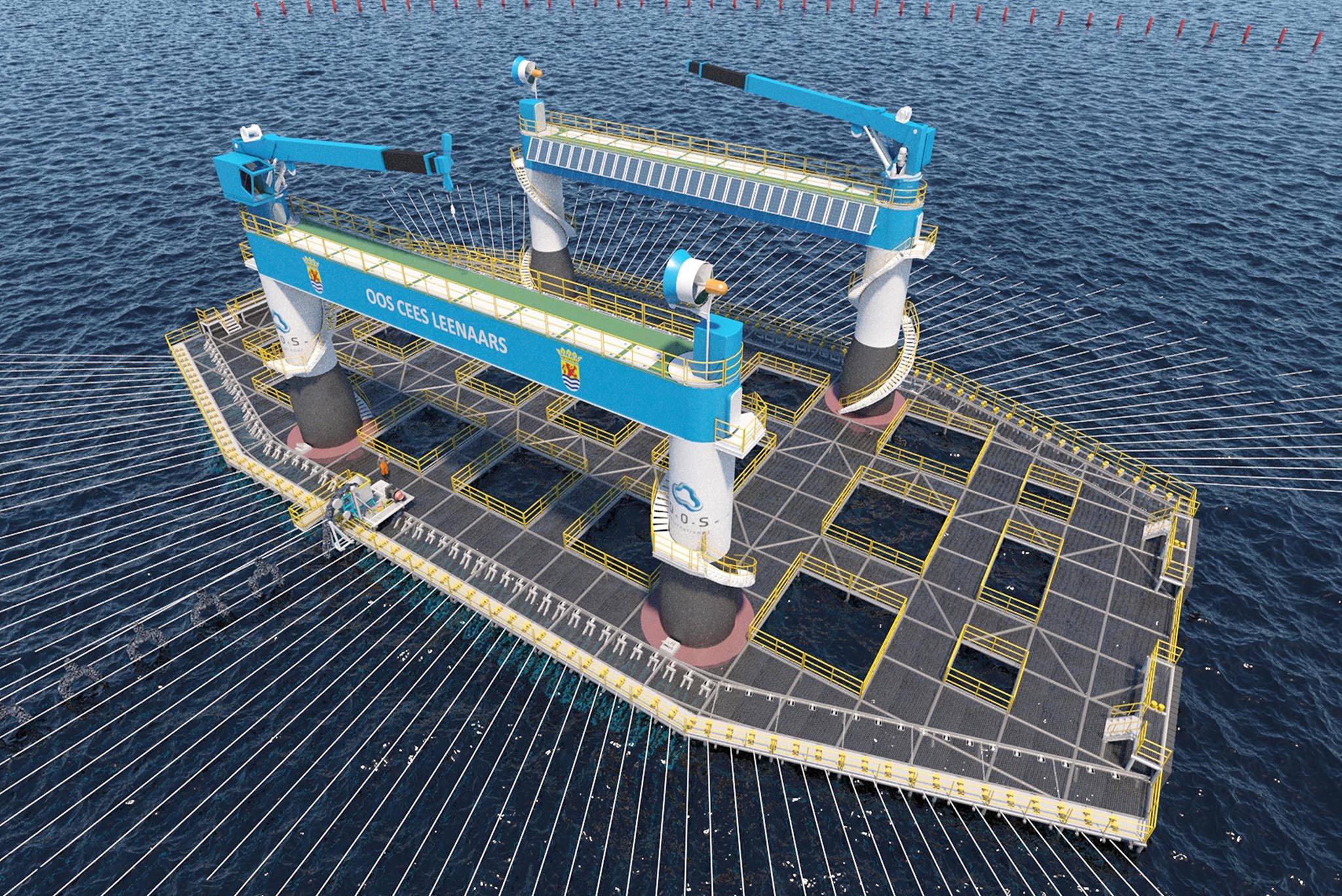 Je bekijkt nu OOS Group introduces the Semi-submersible Mussel Farm (SMF)